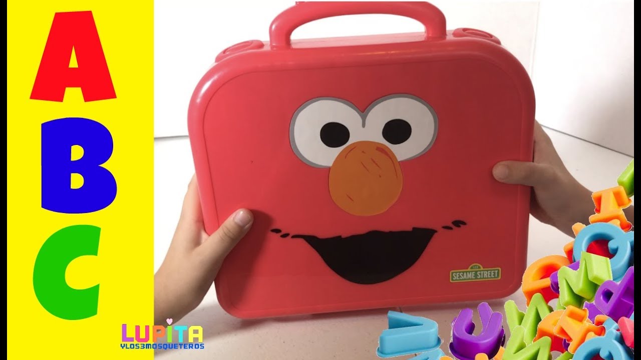 ABC with Elmo's On the Go Letters Playset || Alphabet