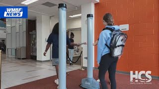 Horry County Schools' head of security gives update on new weapons detection systems