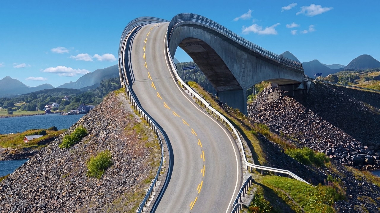 ⁣TOP 10 Impossible Roads Even Locals Are Afraid to Drive On
