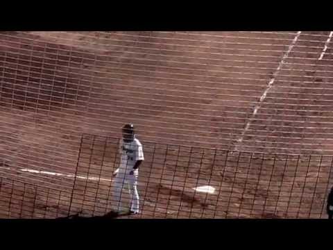 【中日二軍】　背番号７０になった谷哲也　代打で結果を残す　140406 中日オリックス戦