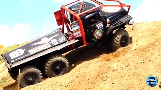 6x6 Truck Trials, tough hill terrain off road