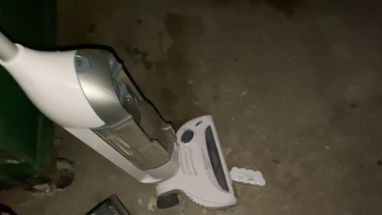 Two vacuums going in the trash YouTube