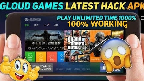 GLOUD GAMES MOD | UNLIMITED TIME | NO QUE | SVIP FREE | 100% WORKING | GTA5 WWE 2K20