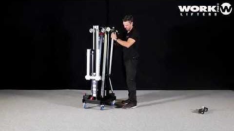 Descending a front load lifter