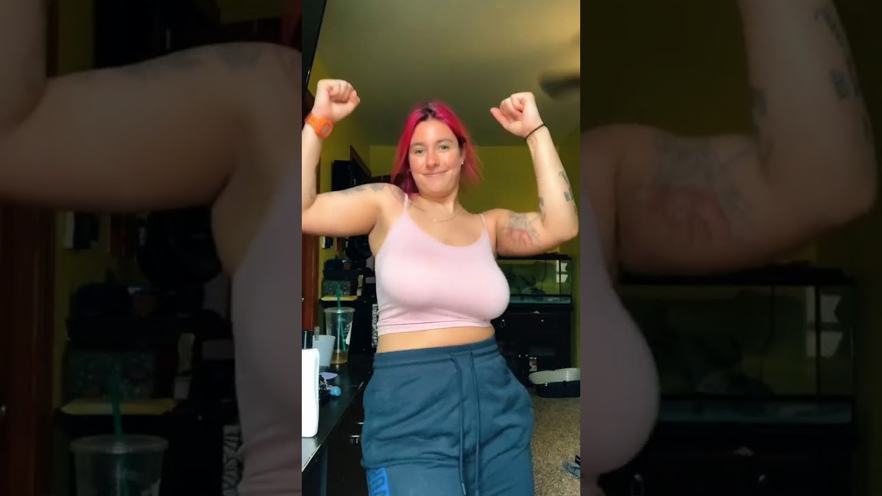 29 Braless Pierced Curvy Bounce Tiktok Dance Youtube