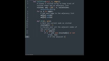 Leetcode 261. Graph Valid Tree in Python | Python Leetcode | Python Coding Tutorial | Python ASMR