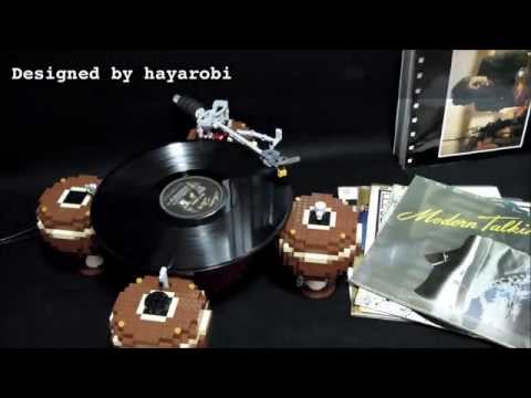 LEGO Record player1(Design by hayarobi)