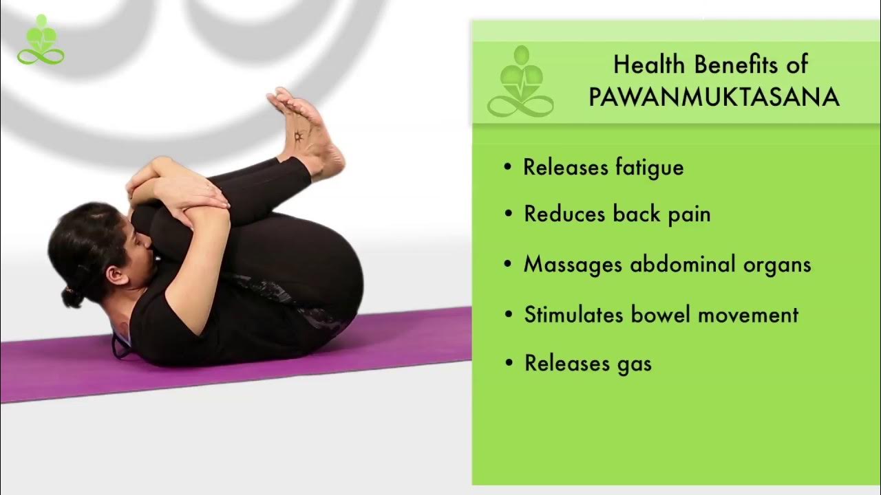 How to perform Pawanmuktasana (Wind Relieving Pose) in Yoga YouTube