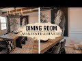 Formal dining room makeover  reveal  rustic luxury  restoration hardware 2024