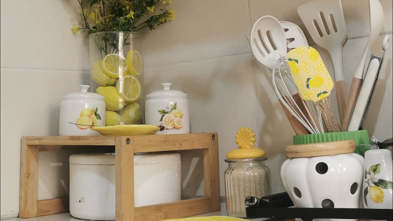 Decoración de mi cocina 🍋