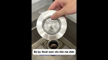 Bộ lọc thoát nước cho bồn rửa chén, nắp thoát chậu rửa nhà bếp LH-2504