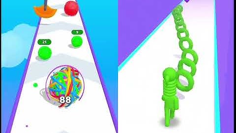 Satisfying Mobile Game: Flexy Runner, Juice Run, Twerk Race 3D, Count Masters, Roof Rails,