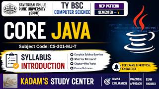 TY BCS || Semester 5 || Core Java || Syllabus Introduction || NEP Pattern || SPPU || Update