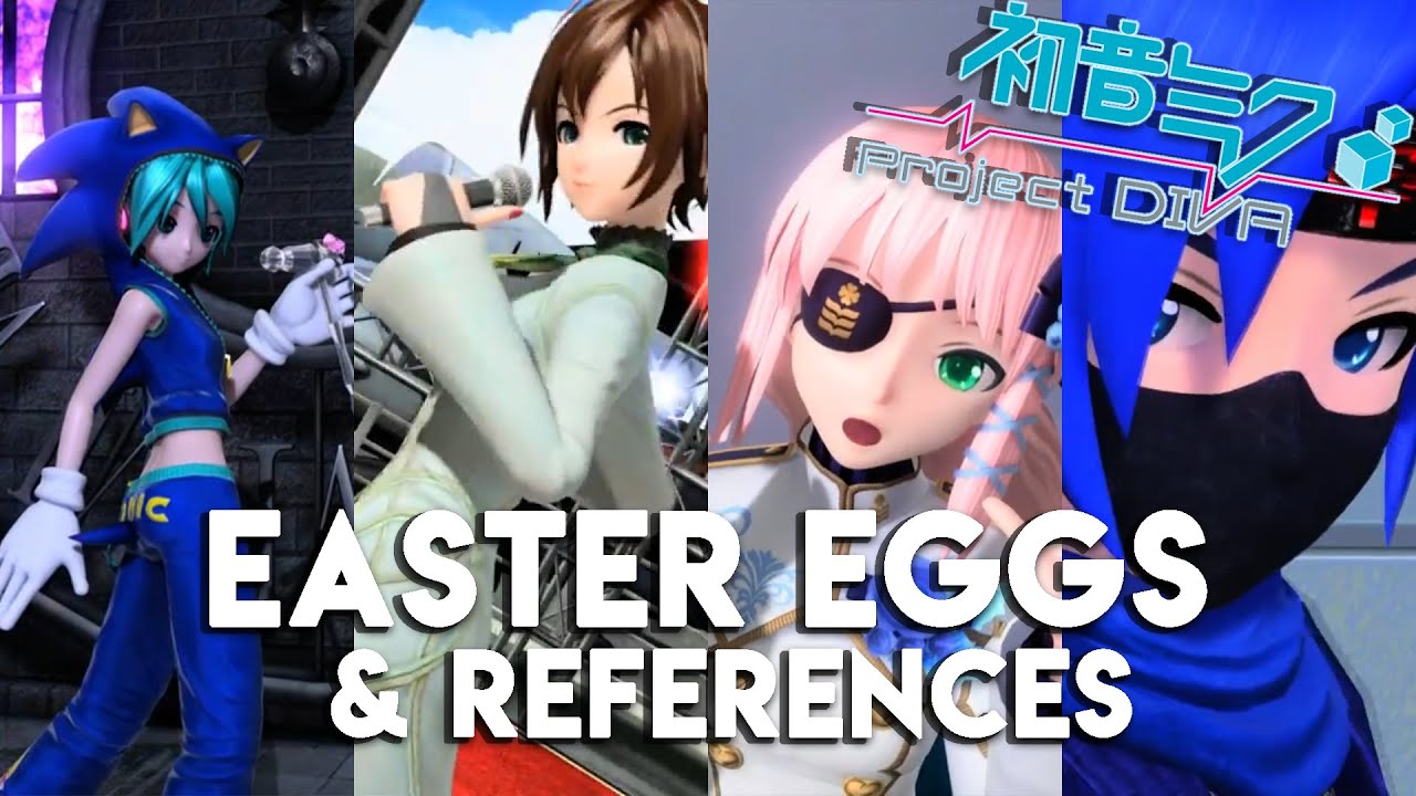 Project DIVA Easter Eggs & References
