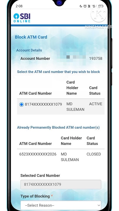 How To Block J&k Bank Atm Card Online Block SBI ATM online | How to block SBI bank ATM card online 2024 - YouTube