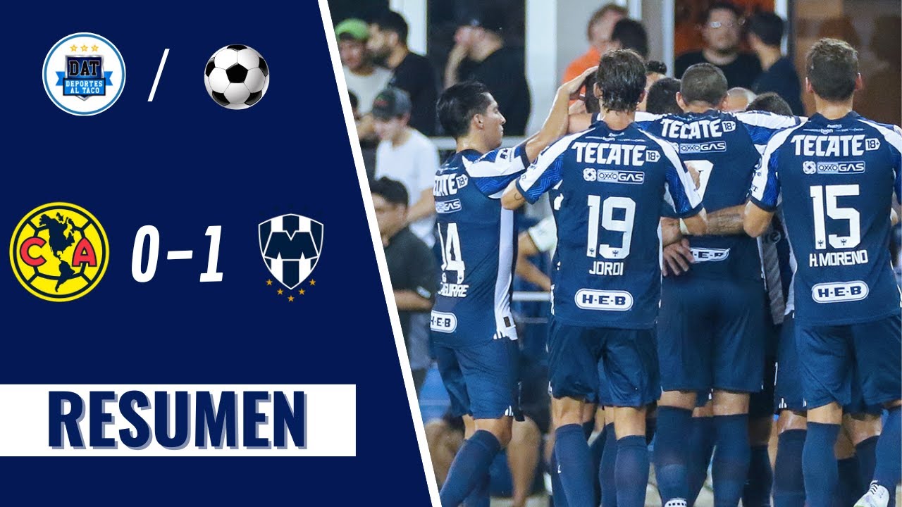 🔴 AMÉRICA vs MONTERREY AMISTOSO EN VIVO YouTube