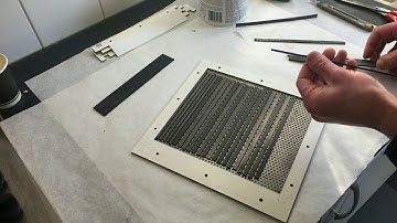 Part 3 Bluetooth Planar Speaker - Glue magnets and Mylar