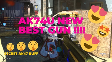 SECRET AK74U is AMAZING! HELLA BUFFED | Best Class Setup | Call of Duty Modern Warfare | Prod. Jamal