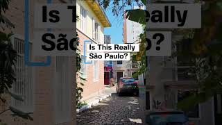 A Beautiful Side of São Paulo Tourists Rarely See 🇧🇷 #shorts  #walkingtour #brazil #walkovia #sp #4k