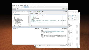Using XQuery to query an xml document via BaseX