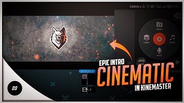 How To Make Epic Cinematic Intro In Kinemaster || Gaming Intro || Dekho Or Sikho