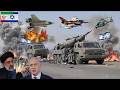 Israeli F-35 Fighter Jets &amp; Tanks Attack on Irani army Weapon Supply Convoy - GTA 5 Simulation