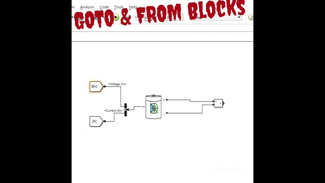How to use Goto &From block s in Matlab 😍 - YouTube