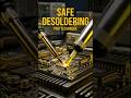Stop Damaging Your PCBs! Pro Desoldering Technique 🔧