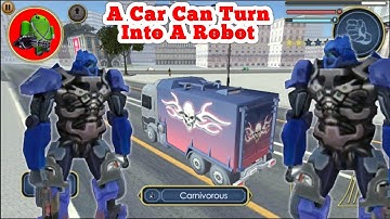 Robot Truck #1- a car can turn into a robot | #NAXEEX | Android Gameplay HD