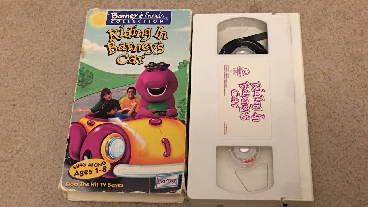 Opening And Closing To Riding In Barney’s Car 1995 VHS - YouTube