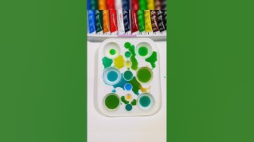 Colour mixing is super fun💯 #colormixing #shorts