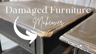 Painting Furniture with Chalk Paint | Decoupage Furniture