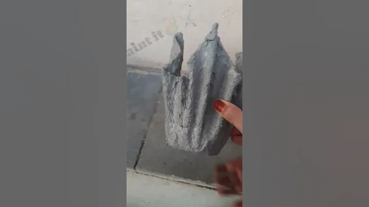 Aj ham banaye ge cement flower pot #shorts #youtubeshorts #tonniartandcraft #satisfying