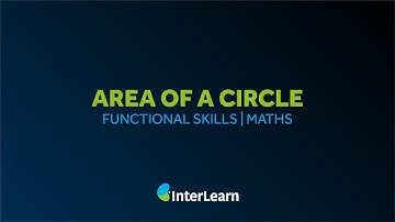 Area of a circle | Functional Skills Lesson | Maths