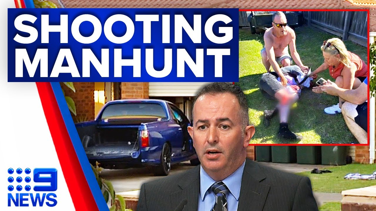 Gunman on the run after man