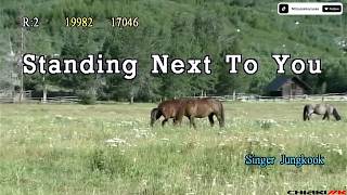 Standing Next To You - Jungkook (Instrumental/Karaoke) (Melody : Soft) Megapro Karaoke screenshot 3