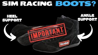 Sim Racing Boots - My First Pair & Why They Are Important Long Term