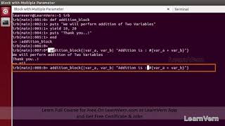 Ruby Block With Multiple Parameter Example 2 Wealth