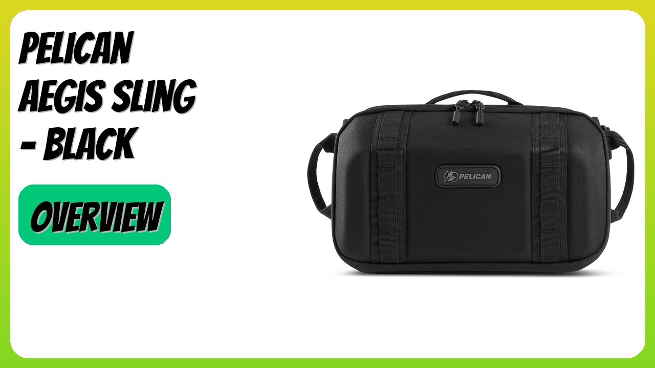 REVIEW (2025): Pelican Aegis Sling - Black. Features
