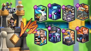 TOWER TEAM VS ALL TEAMS - Clash Royale Team Battle