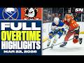 Buffalo Sabres at Anaheim Ducks | FULL Overtime Highlights - March 22, 2026