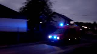 Feuerwehr Schillingen - Einsatzfahrt Im Dunkeln