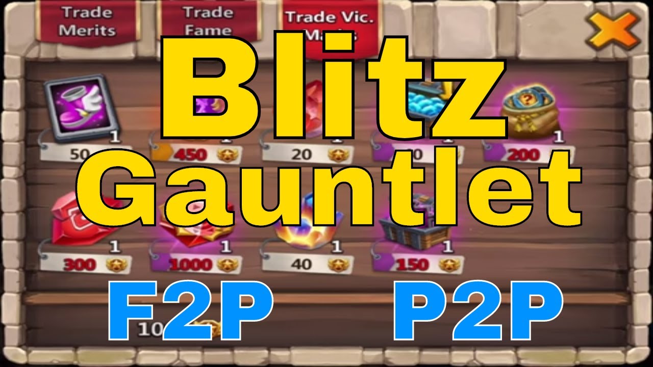 Castle Clash Blitz Gauntlet New Game Mode
