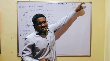 Particular integral of trigonometric functions with examples