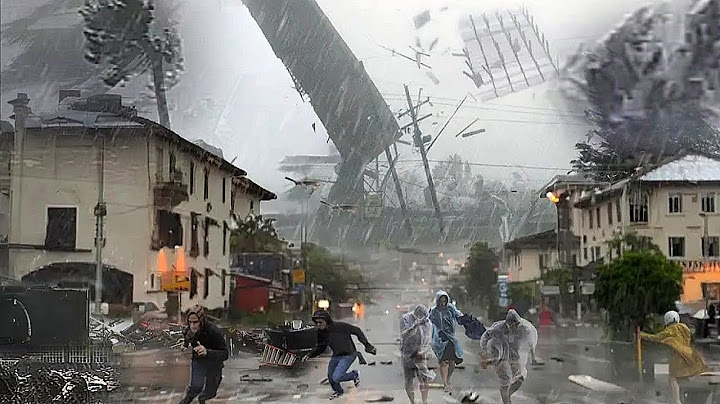 Extreme weather paralyzes Slovakia!! Gelnica, Kosice and Presov devastated by storm
