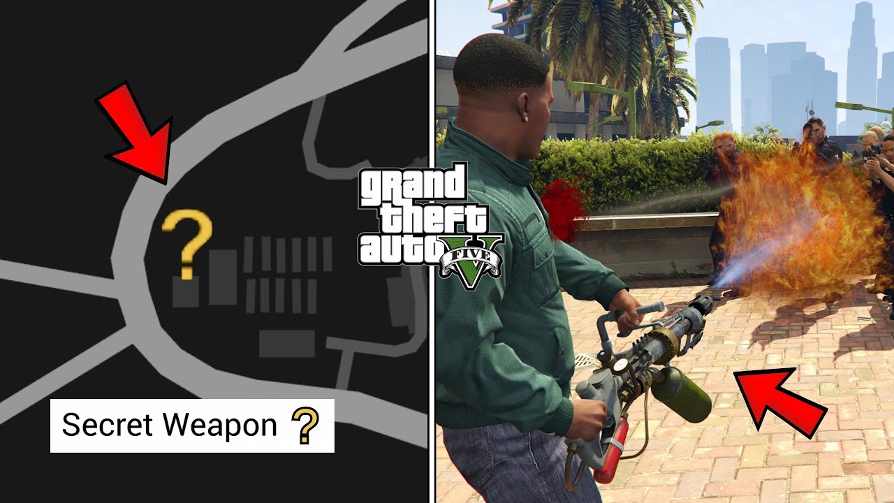 GTA 5 Secret Weapon Hidden Mission YouTube 