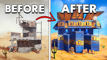 I Transformed a Decayed Base to Defend 5 Raids