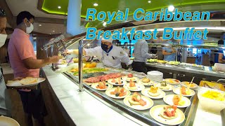 Royal Caribbean Breakfast Buffet Food at Windjammer Marketplace (Odyssey of the Seas)