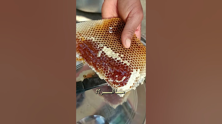 هل يمكنك تناول العسل مباشرة من خلية النحل ؟!  #اكسبلور #معلومات