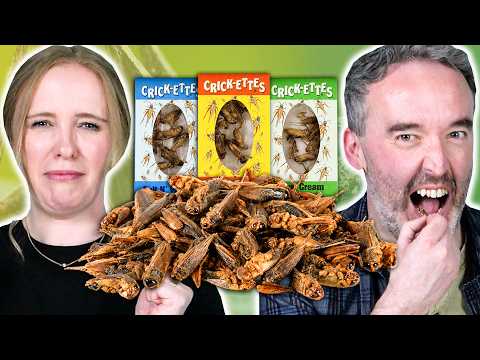 Irish People Try Edible Crickets
